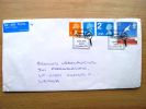 Cover Sent From UK To Lithuania, United Nations, Spring Stampex, Europa Cept - Storia Postale