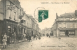 08  VOUZIERS RUE CHANZY ET RUE BOURNIZET COMMERCE AUX DEUX NEGRES - Vouziers