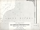 CARTE MARINE De Cancale à Bricqueville - Baie Du Mont St-Michel - Iles Chausey  - 1.05m X 0.70m - 1943 - 634 - Nautical Charts