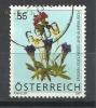 AUSTRIA 2007 - FLOWERS 55 - USED OBLITERE GESTEMPELT - Oblitérés