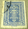 Austria 1922 Pincers And Hammer 75k - Used - Neufs