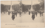 CPA STEREO PARIS 1e - SUR LE PONT AU CHANGE - Cartes Stéréoscopiques