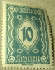 Austria 1921 Postage Due 10k - Mint - Strafport