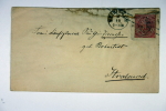 Deutschland Nordd. Postbezirk Umschag U2  3 Kr Rosa, Meiningen -> Stralsund - Postal  Stationery