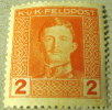 Austria 1917 Military Stamp KUK Feldpost 2h - Mint - Ongebruikt