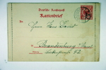 Deutschland : Kartenbrief 1899 Nauen -> Brandenburg Havel, Ohne Ruckseitige Bemerkung - Brieven En Documenten
