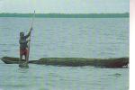 REPUBLIQUE POPULAIRE DU CONGO Jeune Piroguier Sur Le Lac Nanga - Andere & Zonder Classificatie