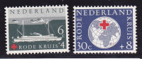 Nederland  Netherlands 1957   NVPH  Nr. 696 + 699     MNH - Unused Stamps