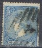 Sello 4 Cuartos Isabel II 1866, VAriedad Error, Edifil Num 81 º - Usati