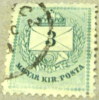 Hungary 1874 Letter Posthorn Crown 3k - Used - Oblitérés