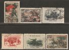 Russia / Soviet Union 1945 Mi# 953-958 Used - Oblitérés