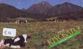 Télécarte JAPON * VACHE (512) COW * KOE * PHONECARD JAPAN * TELEFONKARTE - Cows