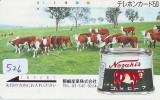 Télécarte JAPON * VACHE (526) COW * KOE * BULL * PHONECARD JAPAN * TELEFONKARTE * VACA * TAURUS * - Vacas