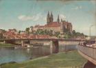 ZS31160 Germany Meissen Ad Elbe Cathedral Used Perfect Shape Back Scan At Reques - Meissen