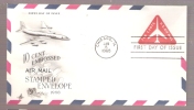 FDC Air Mail Jet Liner - Scott # UC40 - 1961-1970