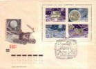 1971.USSR, Soviet Moon Exploration, Block  FDC - FDC