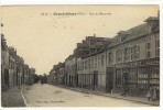 Carte Postale Ancienne Grandvilliers - Route De Beauvais - Grandvilliers
