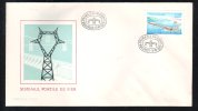 IRON GATES HIDROELECTRIC SYSTEM, 1970, COVER FDC, ROMANIA - Elettricità