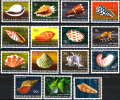 Papua New Guinea 1968, Shells, Michel 139-53, MNH 17295 - Crustaceans