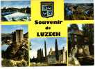 LUZECH - SOUVENIR - MOULIN DONJON EGLISE NOUVEAU PONT VUE GENERALE - Luzech