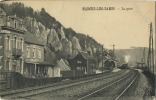 Marche-les-dames  :  La Gare  ( Ecrit  Avec Timbres   )   Train A Vapeur -  Stoom Trein - Ottignies-Louvain-la-Neuve