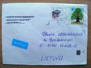 Cover Sent From Czech Rep. To Lithuania, Oak Tree - Lettres & Documents