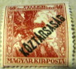 Hungary 1918 Turul At Bay Koztarsasag 40f - Mint - Unused Stamps