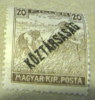 Hungary 1919 Harvesters Koztarsasag 20f - Mint - Ungebraucht