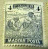 Hungary 1919 Harvesters 4f - Mint - Unused Stamps