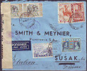 GREECE - HELLAS  - AIRMAIL To SUSAK ITALY - Paper Factory SMITH & MEYNIER - CENSURA - 14. VII 1941. - Lettres & Documents