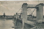 JARGEAU - Le Pont Suspendu - Vue Générale - Jargeau