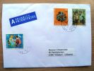 Cover Sent From Switzerland To Lithuania, Pro Juventute, Patria - Covers & Documents