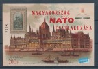 1996. Hungary's NATO Accession - Commerorative Sheet :) - Herdenkingsblaadjes