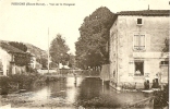 Carte Postale Ancienne De POISSONS Vue Sur Le Rongeant - Poissons