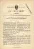 Original Patentschrift - Von Flotow In Danzig , 1887 , Walzwerk Für Bleigeschosse , Munition , H. Leidig !!! - Máquinas