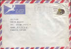South Africa-Envelope Circulated 1991- Lapidaria Margaretae-Karoo Rose - Cactus