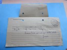 Brignoles Télégramme Pr Sté Coopérative Agricole à Ginasservis (Var)cachet à Date Rural Tiretet  20/01/1945 - Télégraphes Et Téléphones