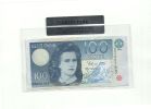 Estland Estonia Estonie  100 Krooni 1994 Banknote UNC In Official Bank Holder Of  Estonian Bank - Estland