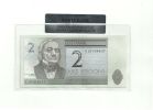 Estland Estonia Estonie 2 Krooni 2007 Banknote UNC In Official Bank Holder Of  Estonian Bank - Estonie