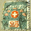 Switzerland 1910 Postage Due 25c - Used - Strafportzegels