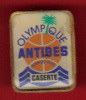 22251-pin's Basketball.Antibes.Juan Les Pins.Caserte.Olympique. - Basketball