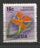 RHODESIA 1974 - FLOWER 16  - USED OBLITERE GESTEMPELT USADO - Rhodesië (1964-1980)