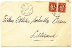 Norway Cover Sent To Lillesand Arendal 5-9-1954 - Briefe U. Dokumente