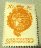 Liechenstein 1920 Coat Of Arms 10h - Mint - Nuevos