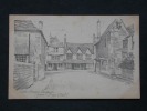 Ref1711 CPA Dessins Old Houses Burford (from Cheep Street) - Angleterre - Geo, Packer & Son, Pencil Sketch Reproduction. - Other & Unclassified
