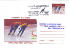 SALT LAKE CITY, WINTER OLYMPIC GAMES, 2002, COVER STATIONERY, ENTIER POSTAL, OBLITERATION CONCORDANTE, ROMANIA - Inverno2002: Salt Lake City