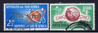 RSA+ Südafrika 1965 Mi 344-45 ITU - Oblitérés