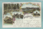 GRUSS  AUS  ASCHAFFENBURG  -  5 VUES -  1904  - BELLE CARTE PRECURSEUR - - Aschaffenburg