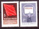 HUNGARY - 1958. 40th Anniv Of Hungarian Communist Party And Founding Of "Red Journal" - MNH - Nuovi