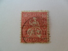 Helvetia Assise  Dentelé 1867 - 38  Cote 1,50 Fr - Usados